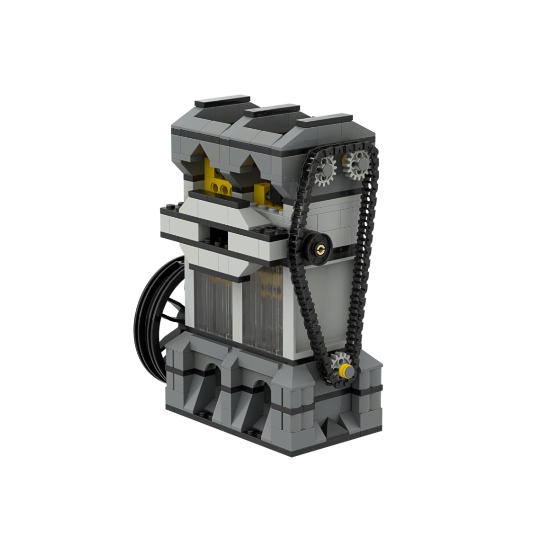 DOHC Inline 2 Cylinder Vacuum Engine
