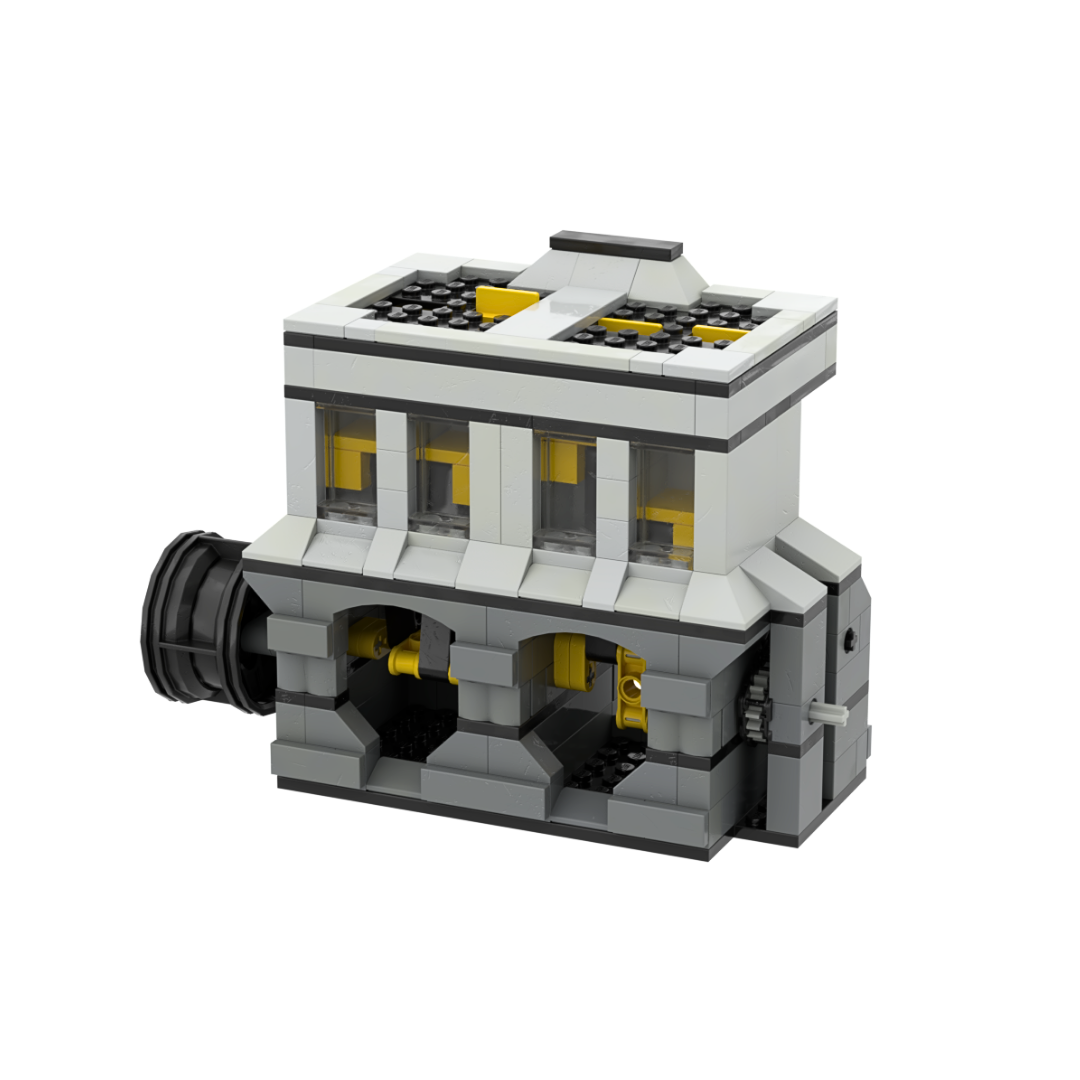 Inline 4 Cylinder Vacuum Engine