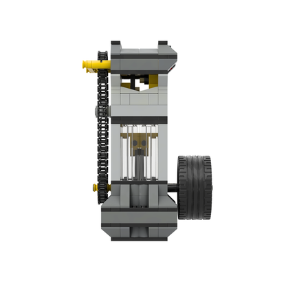 SOHC Single Cylinder Vacuum Engine