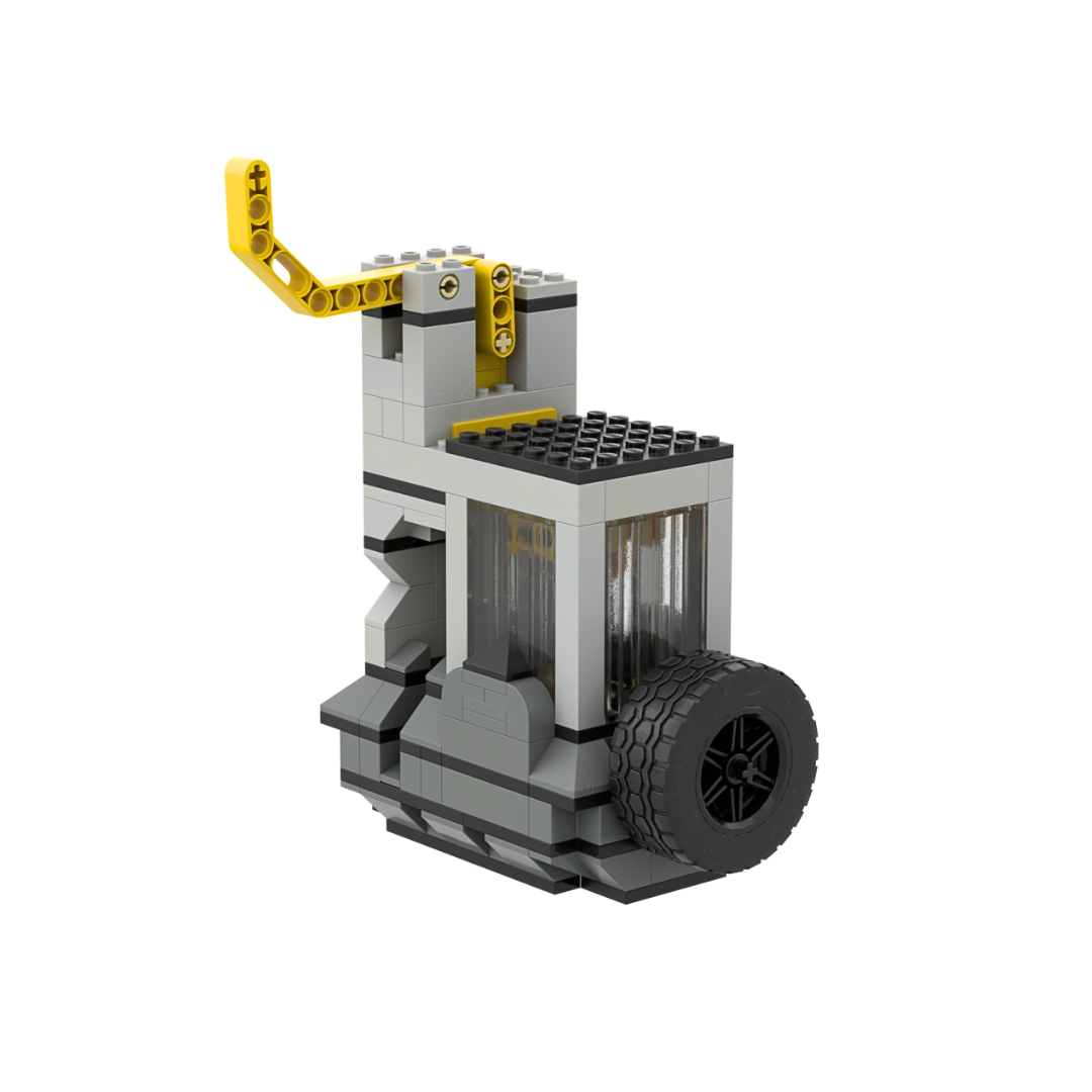 Single Cylinder Vacuum Engine