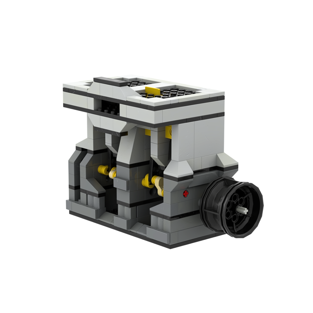 Inline 4 Cylinder Vacuum Engine