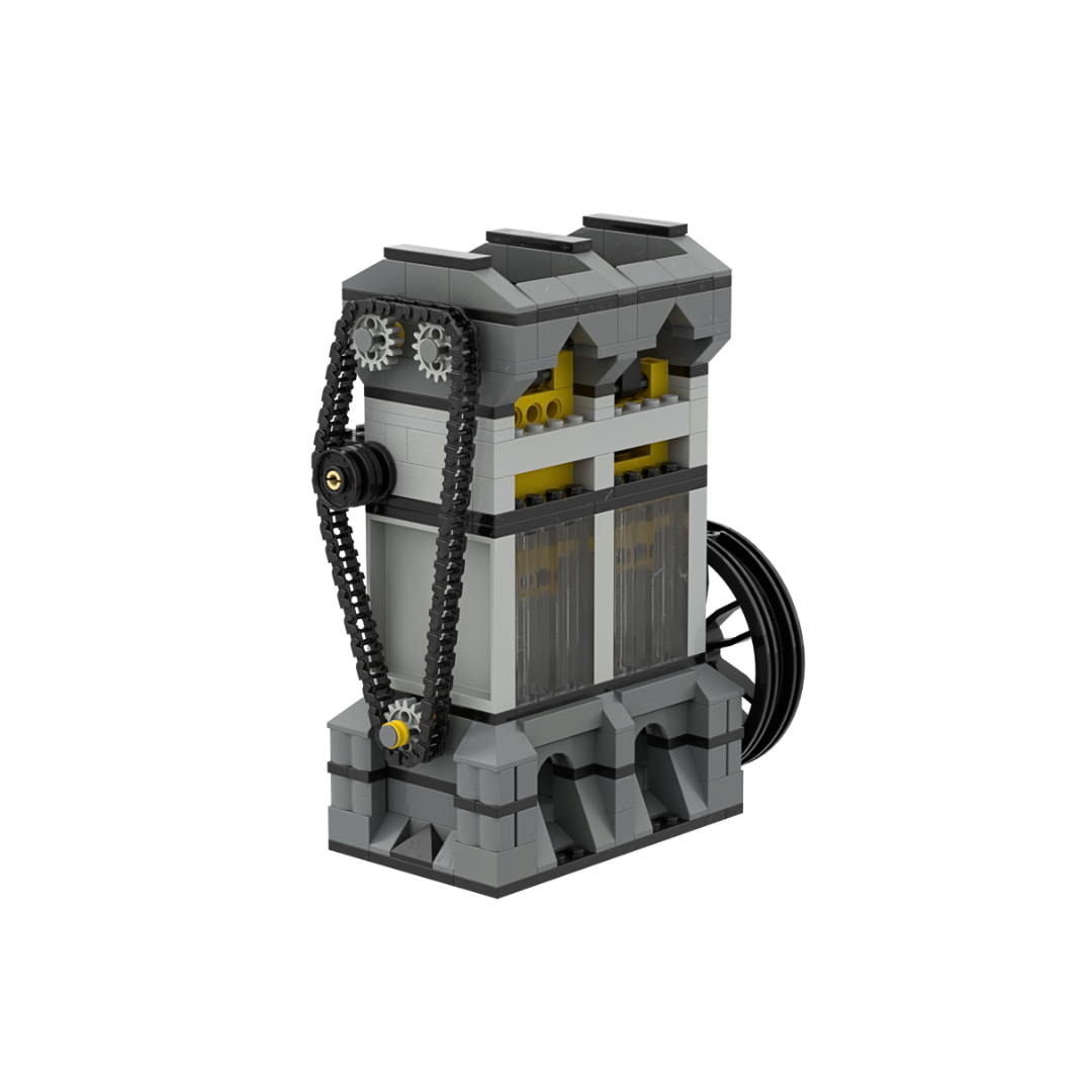 DOHC Inline 2 Cylinder Vacuum Engine
