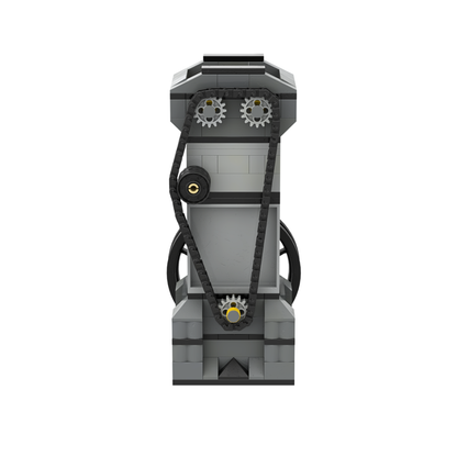 DOHC Single Cylinder Vacuum Engine