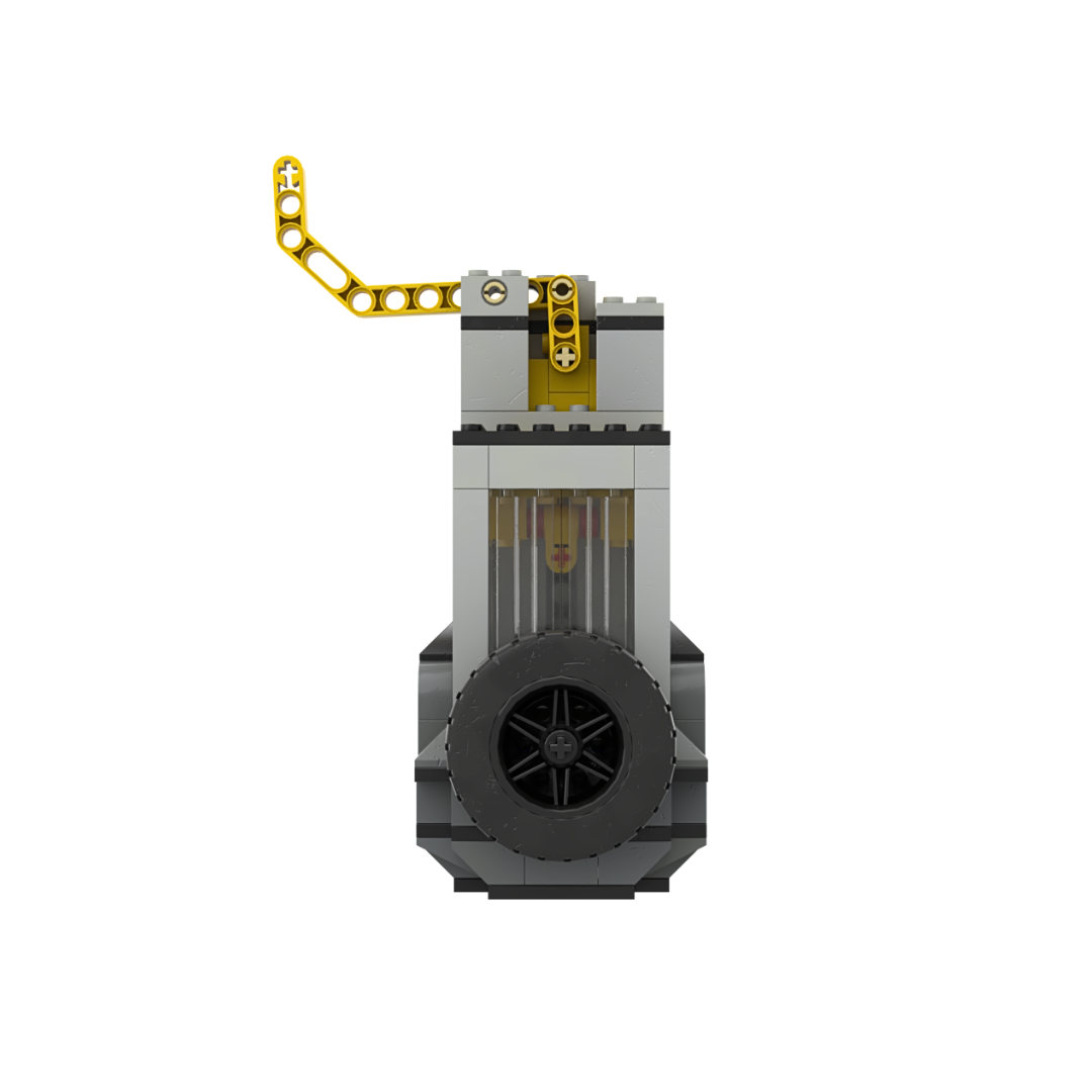 Single Cylinder Vacuum Engine