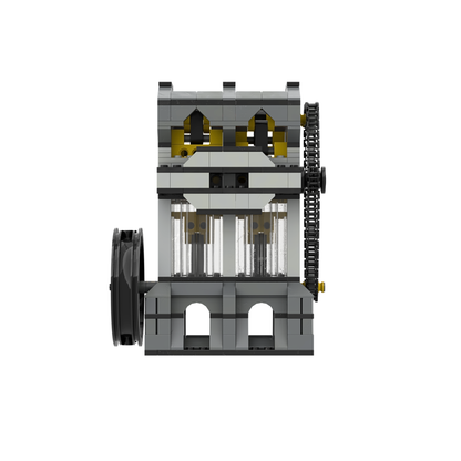 DOHC Inline 2 Cylinder Vacuum Engine
