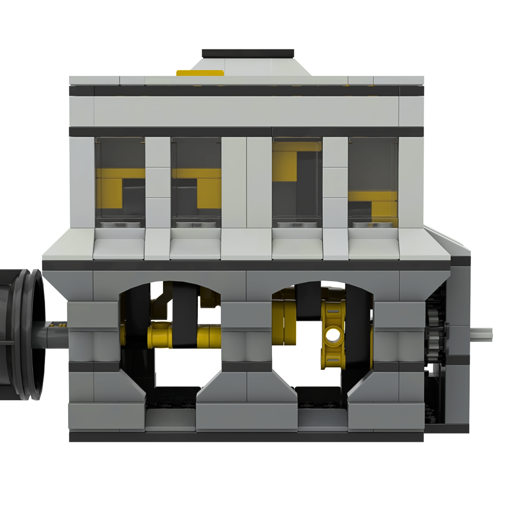 Inline 4 Cylinder Vacuum Engine