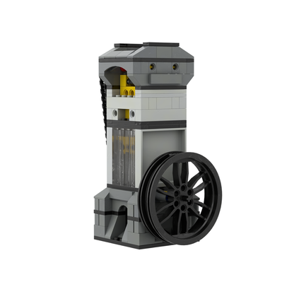 DOHC Single Cylinder Vacuum Engine