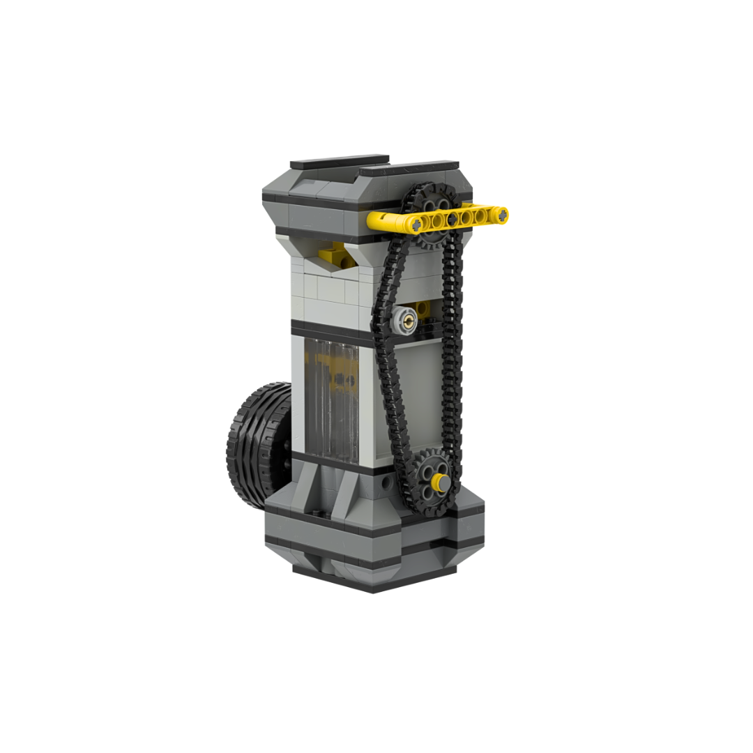 SOHC Single Cylinder Vacuum Engine