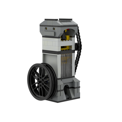 DOHC Single Cylinder Vacuum Engine