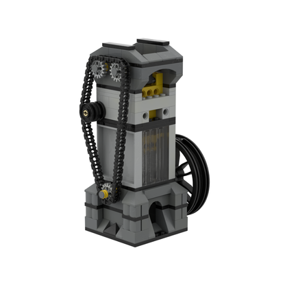 DOHC Single Cylinder Vacuum Engine