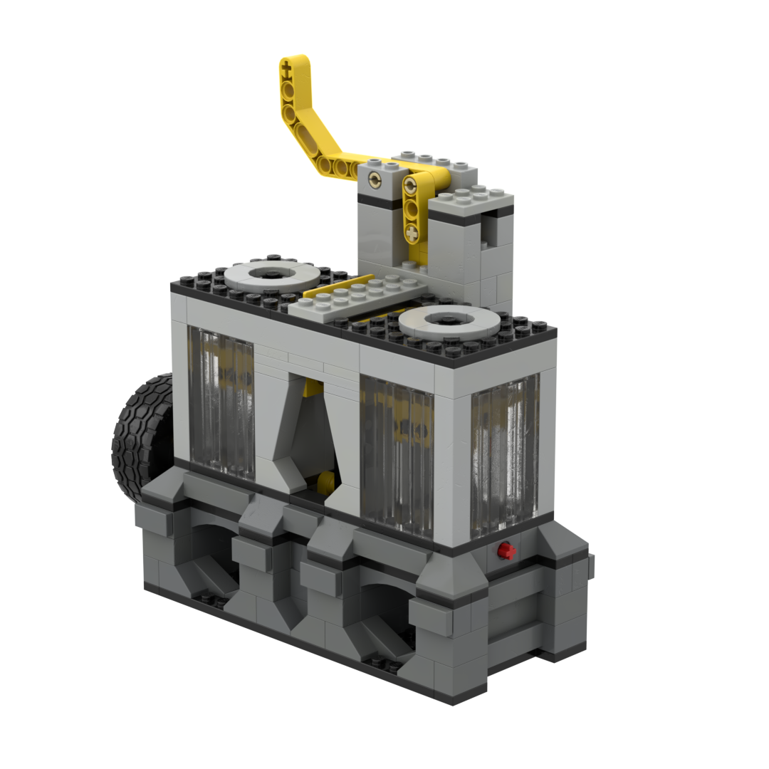 Inline 2 Cylinder Vacuum Engine