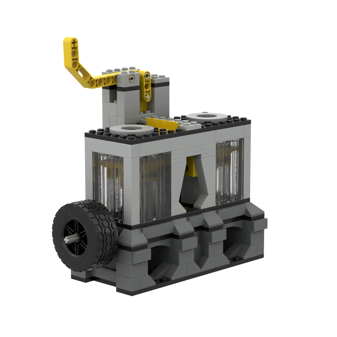 Inline 2 Cylinder Vacuum Engine