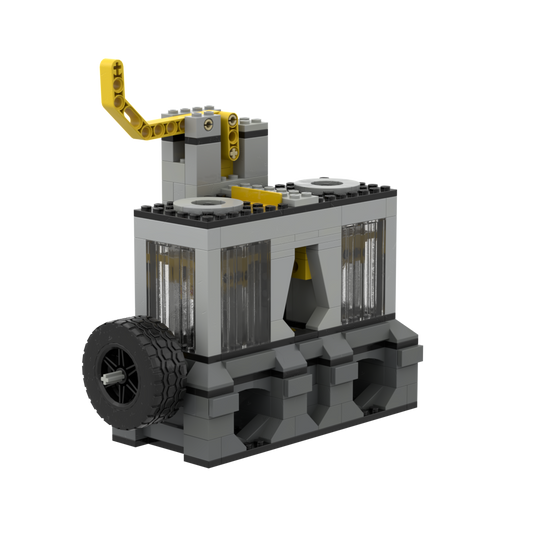 Inline 2 Cylinder Vacuum Engine