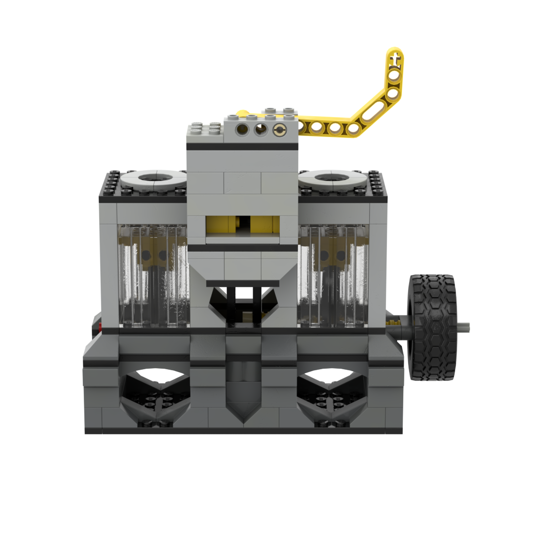 Inline 2 Cylinder Vacuum Engine