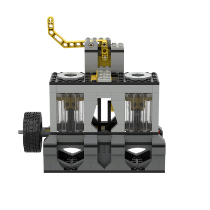 Inline 2 Cylinder Vacuum Engine